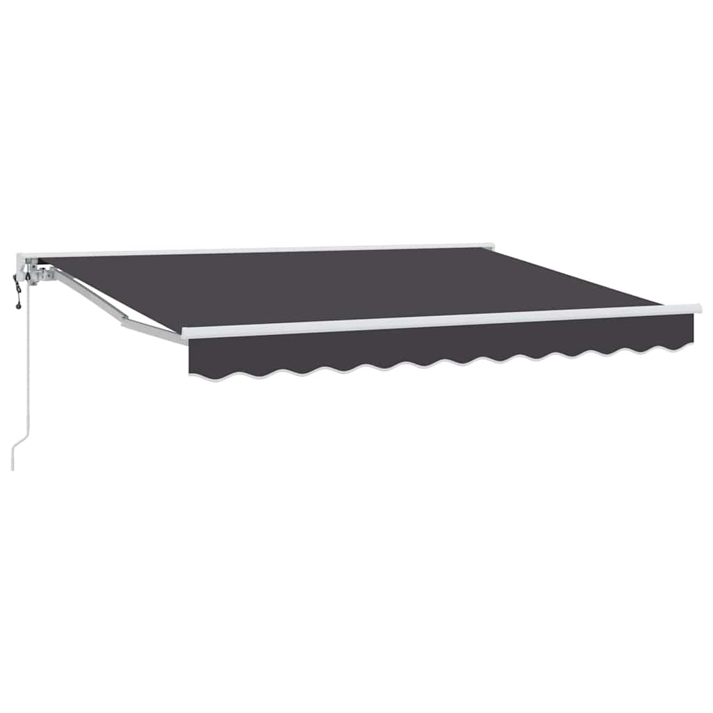 Inklapbaar Zonnescherm Antraciet 250x200 cm
