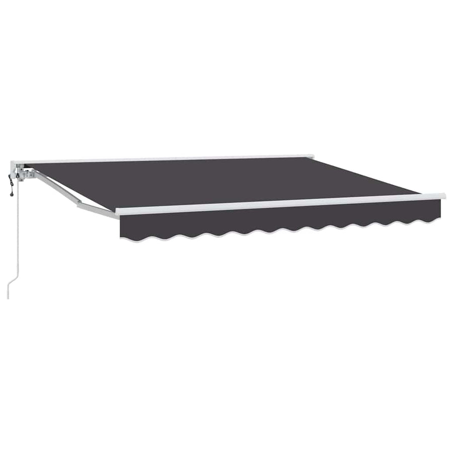 Inklapbaar Zonnescherm Antraciet 250x200 cm