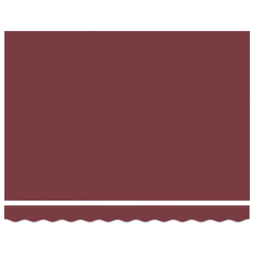 Zijde Frame Bordeauxrood 250 x 200 cm Polyester met PU-coating