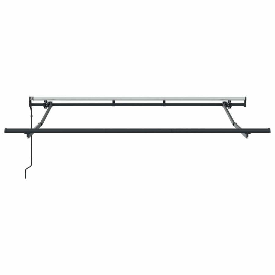 Inklapbaar Zonnescherm Geel en Oranje 250 x 200 cm Stof