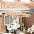 Zonnescherm 250x200 cm multicolor streep