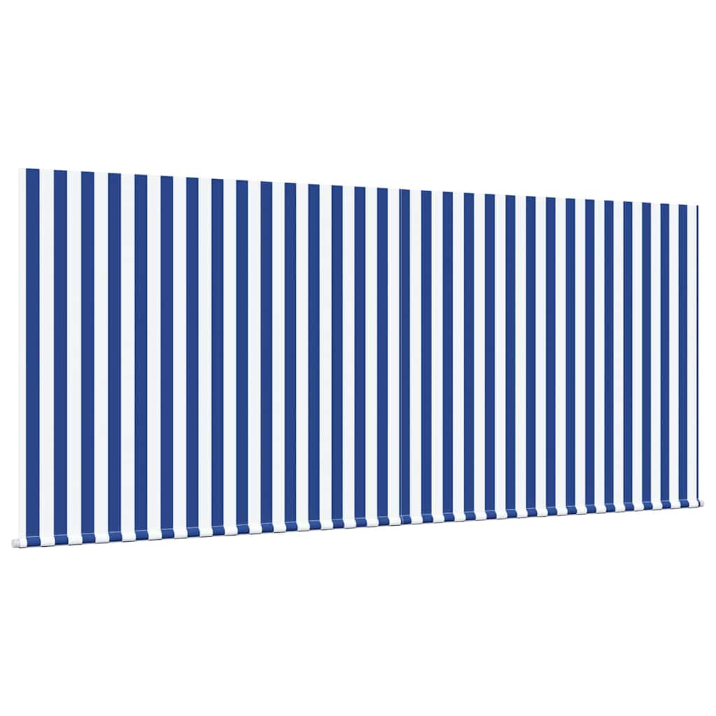 Inklapbaar Zonnescherm Blauw en wit 300 x 200 cm Stof