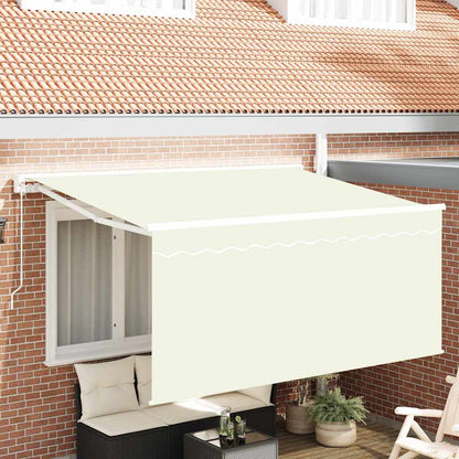 Inklapbaar Zonnescherm Beige 300 x 200 cm Polyester & Aluminium