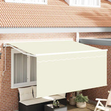 Inklapbaar Zonnescherm Beige 300 x 200 cm