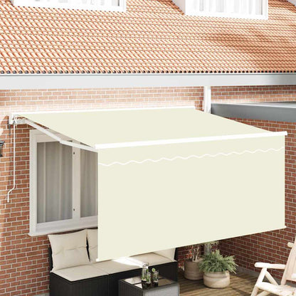 Inklapbaar Zonnescherm Beige 300 x 200 cm