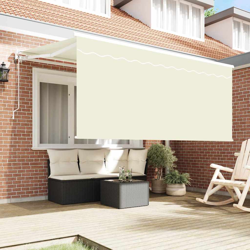 Inklapbaar Zonnescherm Beige 300 x 200 cm
