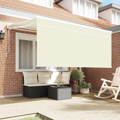 Inklapbaar Zonnescherm Beige 300 x 200 cm