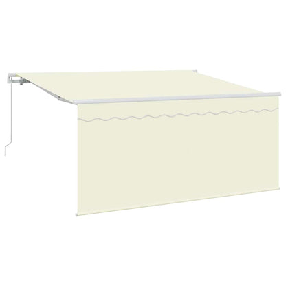 Inklapbaar Zonnescherm Crème 300 x 200 cm UV-bestandige Stof