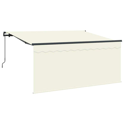 Inklapbaar Zonnescherm Crème 300 x 200 cm Stof