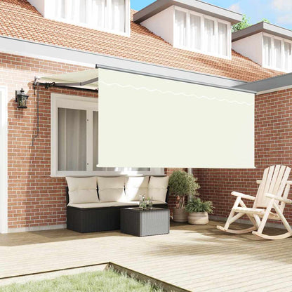 Inklapbaar Zonnescherm Beige 300 x 200 cm Polyester, Aluminium
