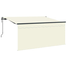 Inklapbaar Zonnescherm Beige 300 x 200 cm Polyester, Aluminium