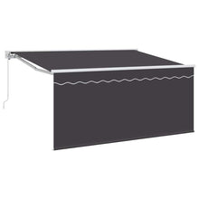 Inklapbaar Zonnescherm Antraciet 300 x 200 cm Stof