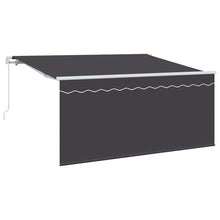Inklapbaar Zonnescherm Antraciet 300 x 200 cm Stof