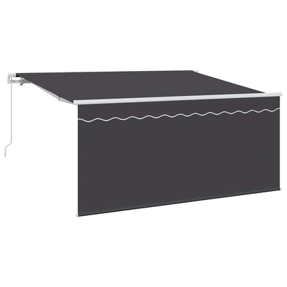 Inklapbaar Zonnescherm Antraciet 300 x 200 cm Stof