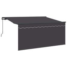 Inklapbaar Zonnescherm Antraciet 300 x 200 cm Stof