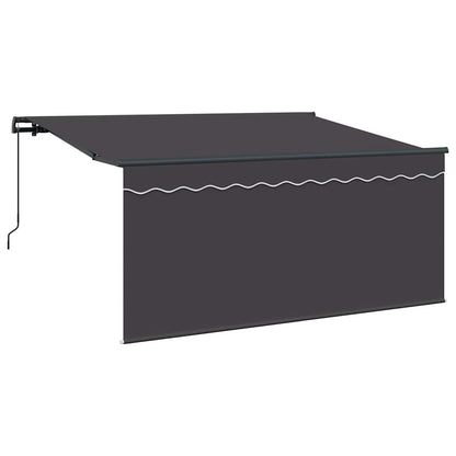 Inklapbaar Zonnescherm Antraciet 300 x 200 cm Stof