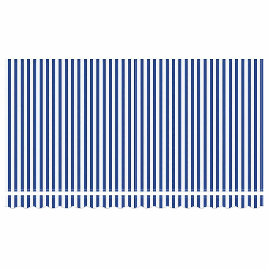 Zonwering met Screen Crème 350 x 200 x 120 cm Stof, Metaal