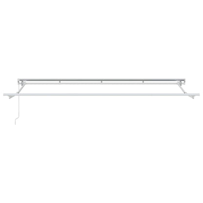 Zonnescherm met Screen Crème 350 x 200 x 120 cm Stof, Metaal