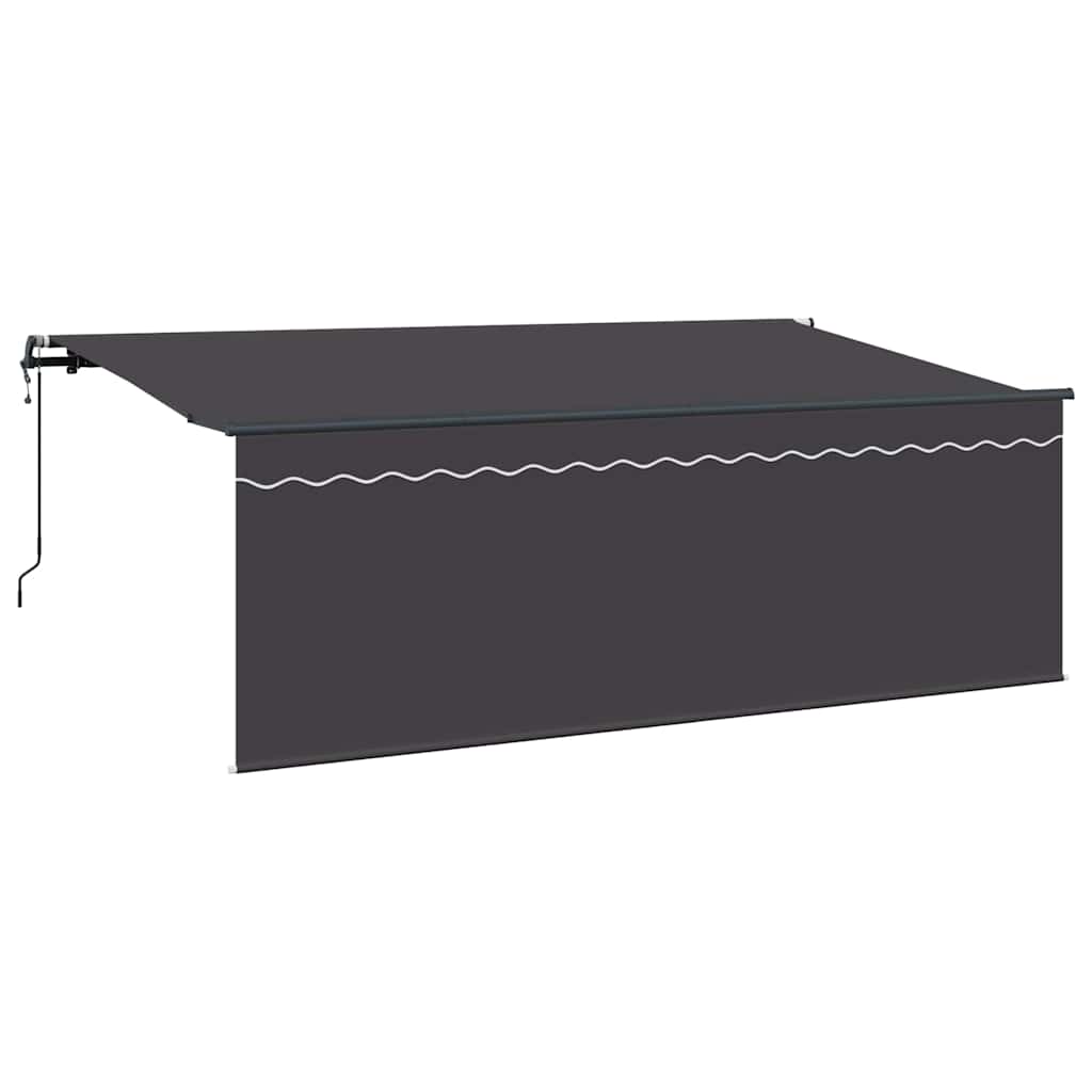 Inklapbaar Zonnescherm Zwart Large Polyester, Aluminium