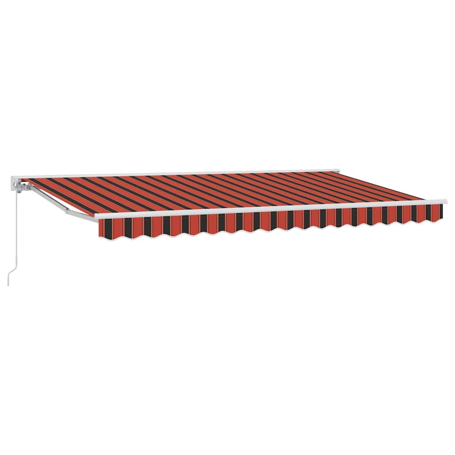 Zijde Frame Oranje en Zwart 350 x 200 cm