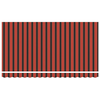 Zijde Frame Oranje en Zwart 350 x 200 cm