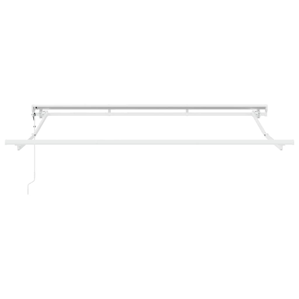Inklapbaar Zonnescherm 350X200 Cm Stof Beige 3.5 x 2 m