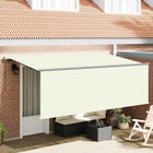 Retractable Awning Cream 400 x 200 cm