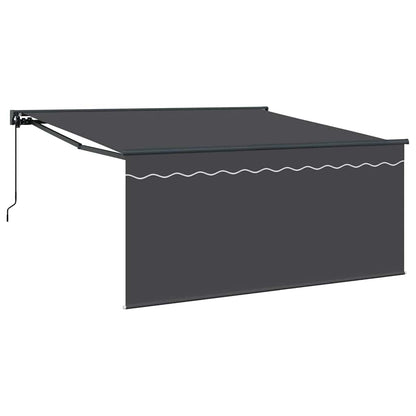 Inklapbaar Zonnescherm Antraciet 300 x 250 cm Stof