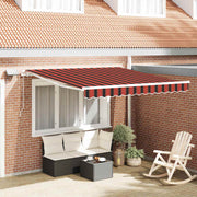 Zonnescherm 300x250 cm oranje bruin