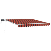 Inklapbaar Zonnescherm Oranje en bruin 300 x 250 cm