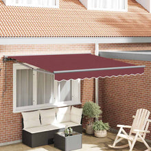 Inklapbaar Zonnescherm Bordeaux Rood 300x250 cm
