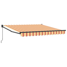 Inklapbaar Zonnescherm Gestreept Geel En Oranje 300 X 250 Cm