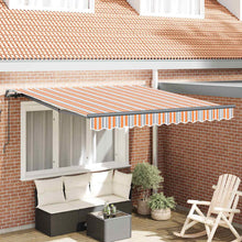 Inklapbaar Zonnescherm Multikleur 300 X 250 Cm Stof