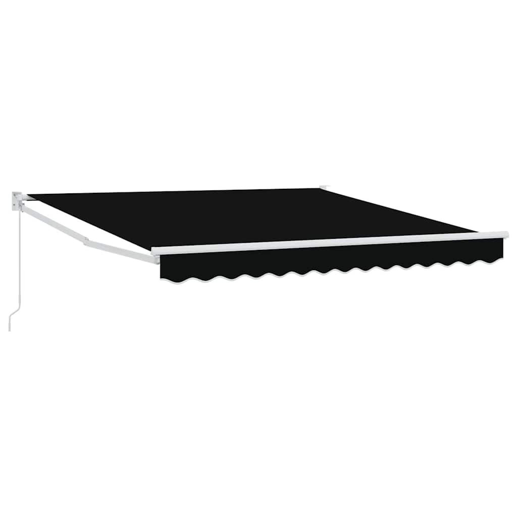 Markies Zwart 3 x 2,5 m Polyester en metaal