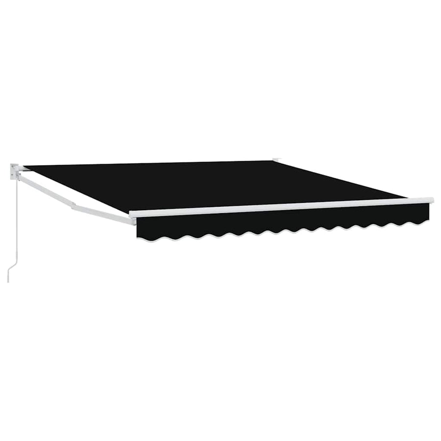 Markies Zwart 3 x 2,5 m Polyester en metaal