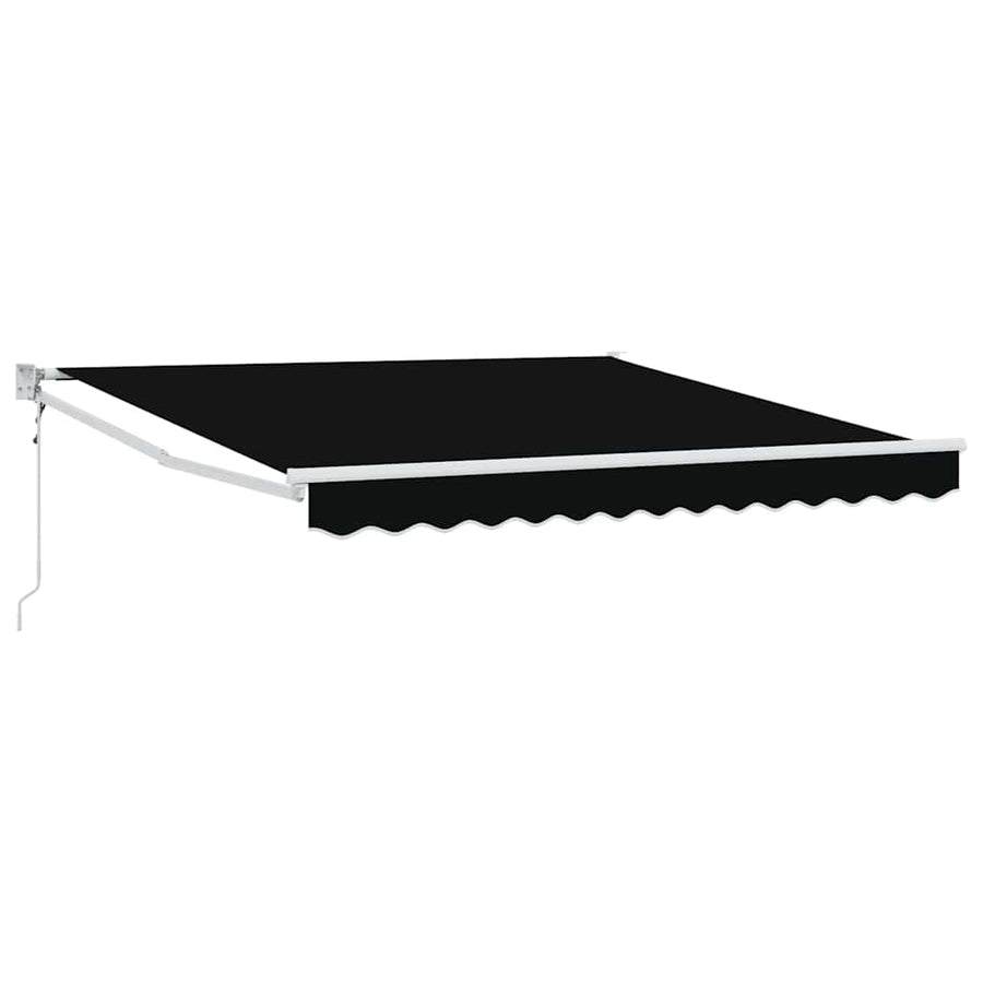 Markies Zwart 3 x 2,5 m Polyester en metaal