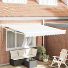 Markies 300x250 cm wit polyester metaal
