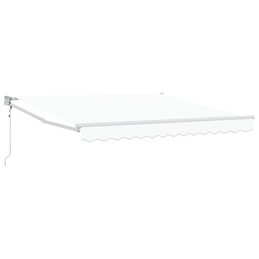 Markies Wit 3 x 2,5 m Polyester en metaal