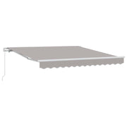 Markies lichtgrijs 300x250x165 cm polyester