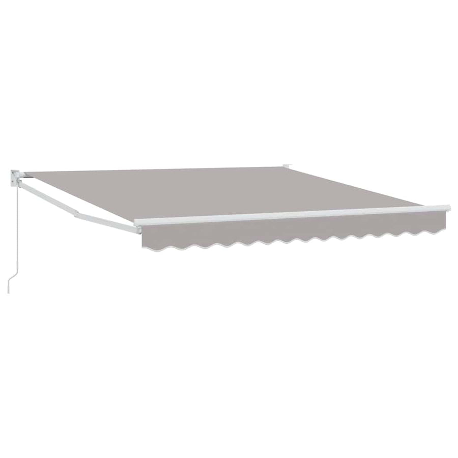 Markies Lichtgrijs 3 x 2,5 m Polyester en metaal