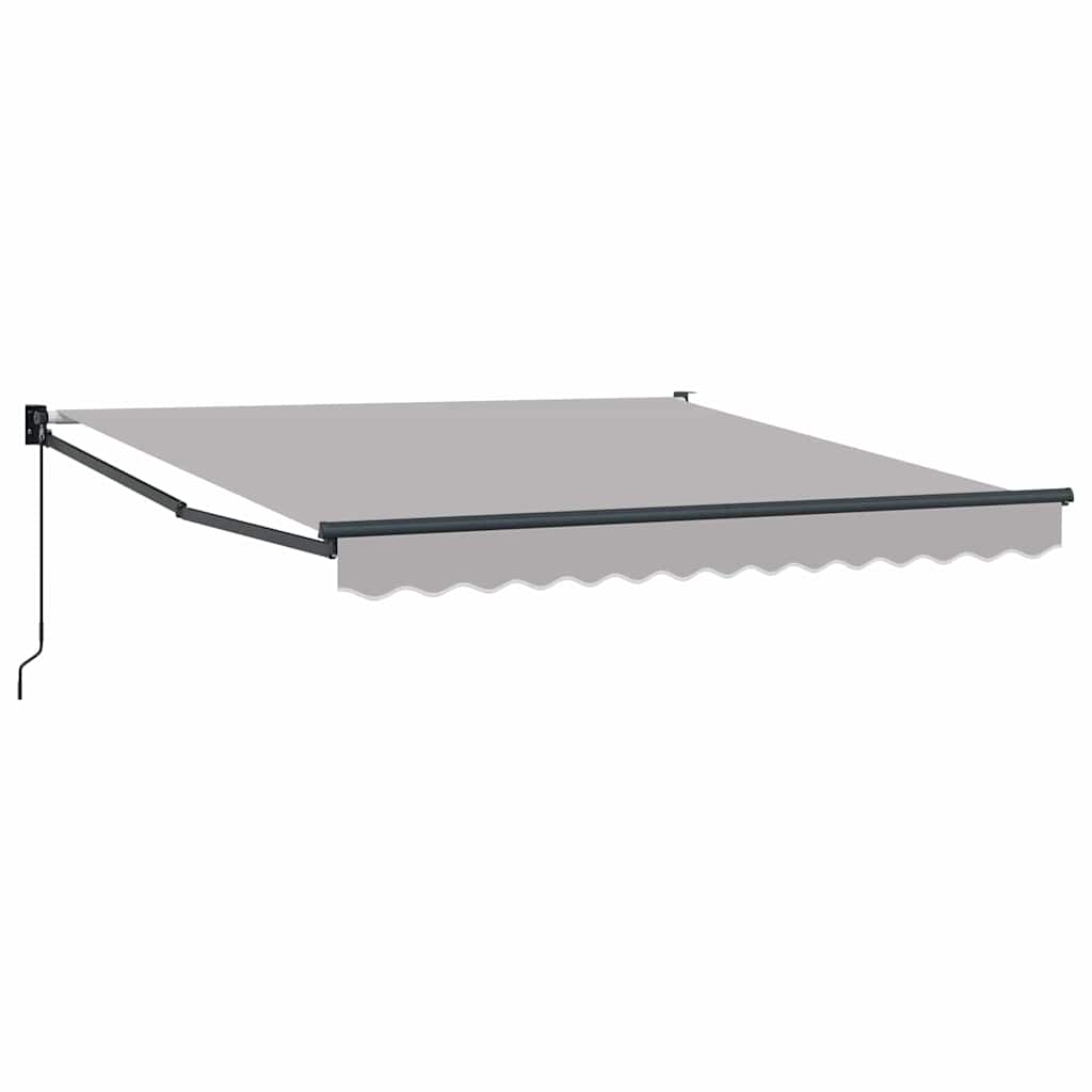 Markies Lichtgrijs 3 x 2,5 m Polyester en metaal