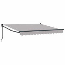 Markies Lichtgrijs 3 x 2,5 m Polyester en metaal