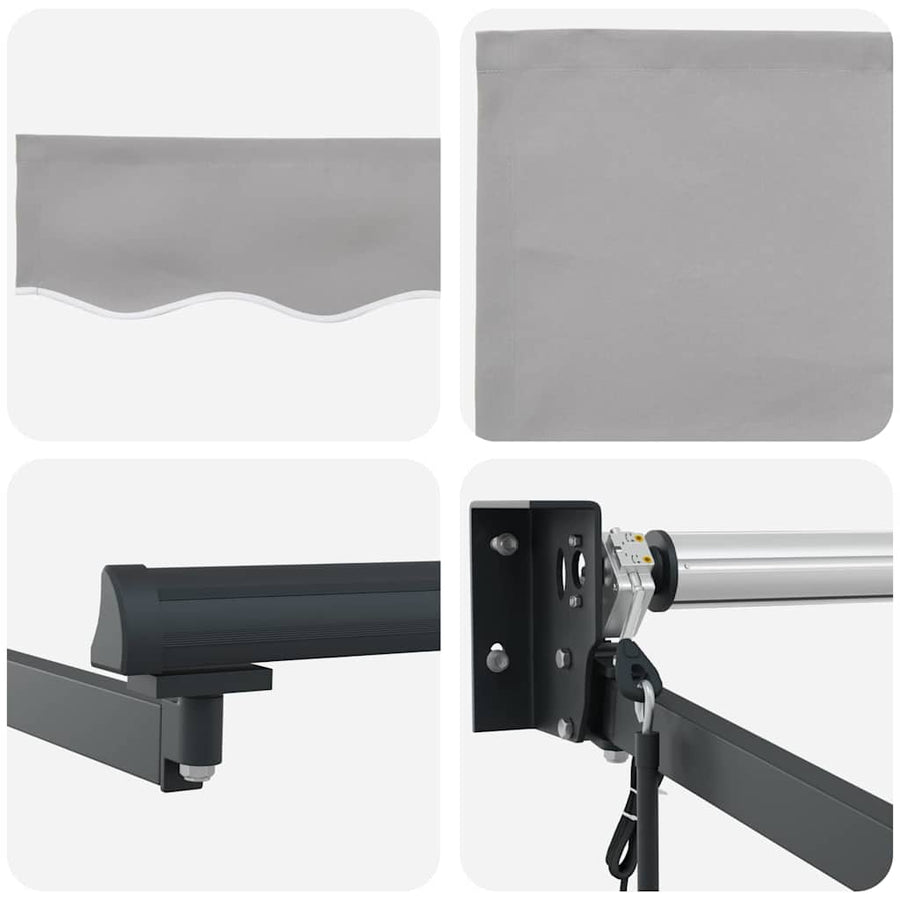 Markies Lichtgrijs 300 x 250 x 165 cm Polyester