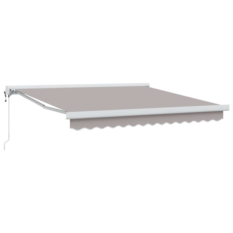 Markies Lichtgrijs 300 x 250 x 165 cm Polyester en Aluminium
