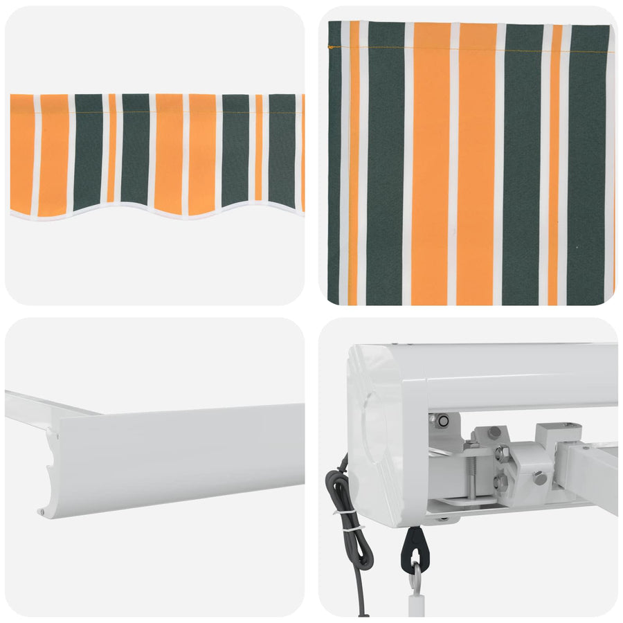Markies Groen en Geel 300 x 250 x 165 cm Polyester en Aluminium