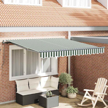 Markies Groen en wit 300 x 250 cm Stof