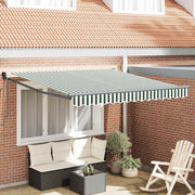 Markies 300x250 cm groen wit polyester metaal