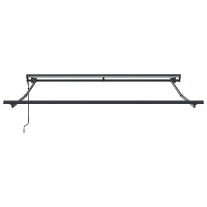 Zijde Frame Groen en Wit 300 x 250 cm Polyester met PU-coating