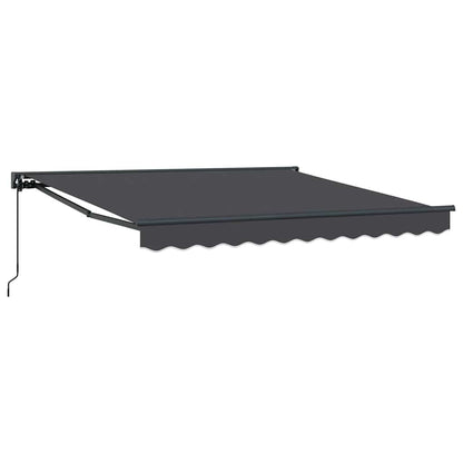 Inklapbaar Zonnescherm Antraciet 350x250 cm