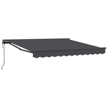 Inklapbaar Zonnescherm Antraciet 350x250 cm
